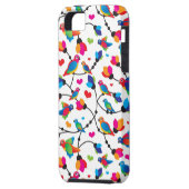 schattige, kleurrijke papegaaivogel Case-Mate iPhone case (Achterkant Links)