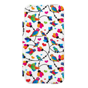 schattige, kleurrijke papegaaivogel