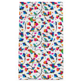 schattige, kleurrijke papegaaivogel klein cadeauzakje (Voorkant)