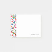 schattige, kleurrijke papegaaivogel post-it® notes (Voorkant)