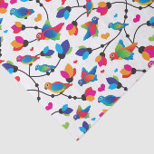 schattige, kleurrijke papegaaivogel tissuepapier (Detail)