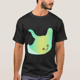 Schattige kleurrijke pijlstaartrog t-shirt
