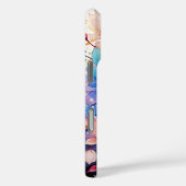 Schattige Kleurrijke Retro Bloem Kunst Case-Mate iPhone Case (Achterkant / Rechts)