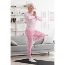 Schattige Kleurrijke Roze Vrouwen Broek Leggings