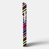 Schattige kleurrijke strepen Case-Mate iPhone case (Achterkant / Links)