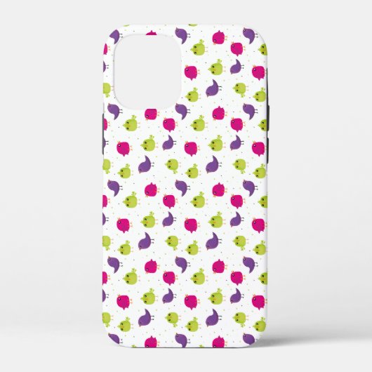 Schattige kleurrijke vogels Case-Mate iPhone case (Achterkant)