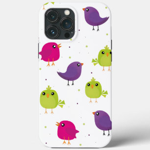 Schattige kleurrijke vogels Case-Mate iPhone case