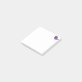 Schattige kleurrijke vogels post-it® notes (Schuin)