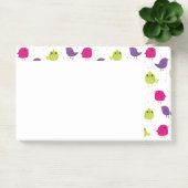 Schattige kleurrijke vogels post-it® notes (Kantoor)