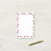 Schattige kleurrijke vogels post-it® notes (Op bureau)