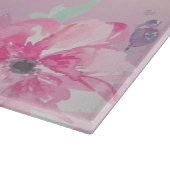 Schattige kleurrijke Waterverf Flowers Snijplank (Hoek)