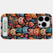 Schattige Kleurrijke Whimsical Kittens Case-Mate iPhone Case (Achterkant (horizontaal))