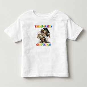 Schattige kleuterafsluiting puppy illustratie kinder shirts
