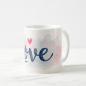 "Schattige kloppende mok" Koffiemok (Voorkant rechts)