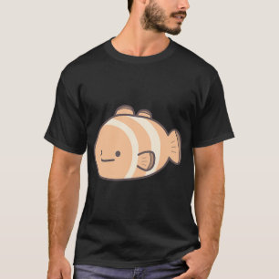 Schattige Knipogende Clownvis in Pastel T-shirt