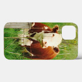 Schattige Knuffel Koe 4Claire Case-Mate iPhone Case (Achterkant (horizontaal))