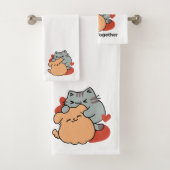 Schattige knuffel voor katten en honden - Meow & W Bad Handdoek (Insitu)
