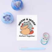 Schattige knuffel voor katten en honden - Meow & W Flyer (Enkel)
