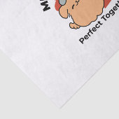 Schattige knuffel voor katten en honden - Meow & W Tissuepapier (Detail)