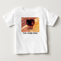 Schattige, Knuffelend Kuiken shirt (2)