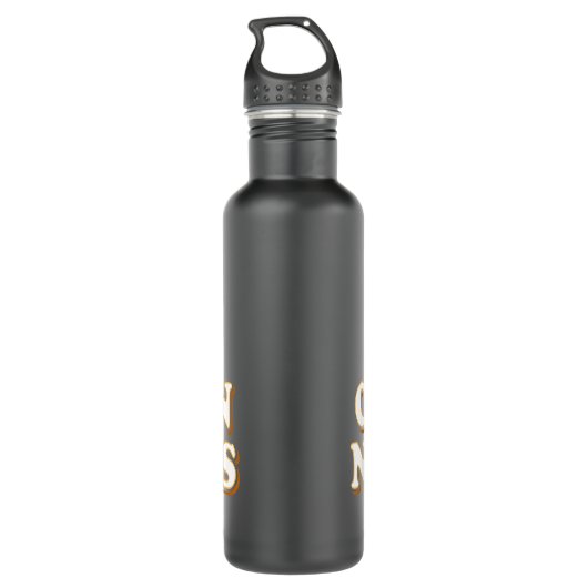 schattige knuppel waterfles  (Achterkant)