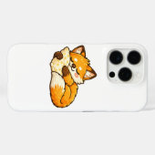 Schattige knusse slapende vos Case-Mate iPhone case (Achterkant (horizontaal))