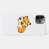 Schattige knusse slapende vos Case-Mate iPhone case (Achterkant (horizontaal))