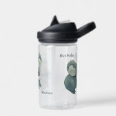 Schattige Koala aangepaste naam Waterfles (Links)