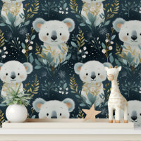 Schattige Koala Baby Dier Kinder Kwekerij Patroon