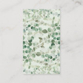 Schattige Koala Beer Baby shower Luier Raffle Tick Informatiekaartje (Achterkant)