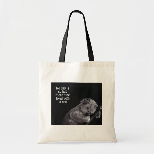 schattige koala beer canvas tas (Voorkant)