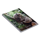 Schattige Koala Beer Dierenvrienden Journal Notitieboek (Rechterzijde)