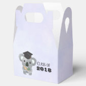 Schattige Koala Beer in Graduation Cap Klasse van Bedankdoosjes (Geopend)