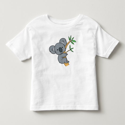 Schattige Koala Beer Kinder Shirts (Voorkant)
