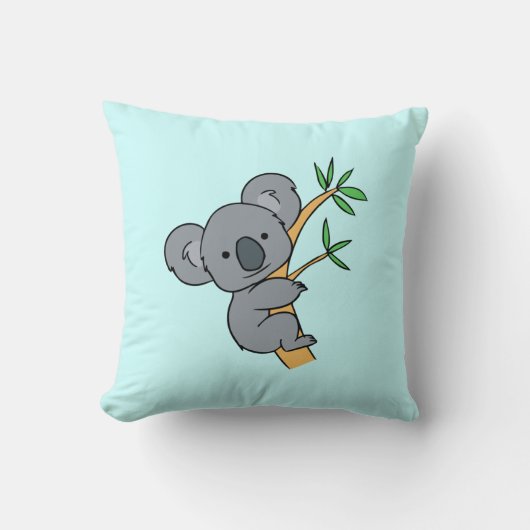 Schattige Koala Beer Kussen (Voorkant)