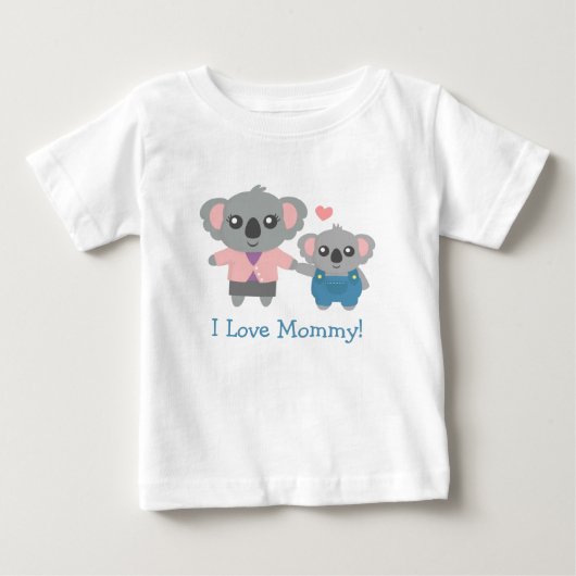 Schattige Koala Beer Moeder en Kind (Voorkant)