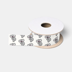 Schattige Koala Beer Satijnen Lint