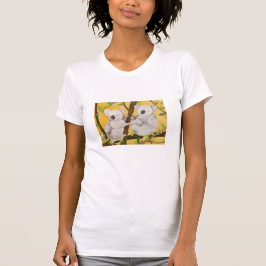 Schattige Koala-Beren T-shirt (Voorkant)