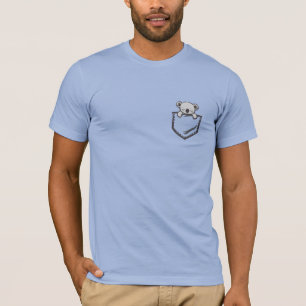 Schattige Koala in Zak Nieuwigheidscadeaus T-shirt