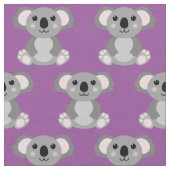 Schattige Koala Kinderen Cartoons Stof (Close Up)