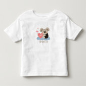 Schattige Koala Knuffelt ID386 Kinder Shirts (Voorkant)