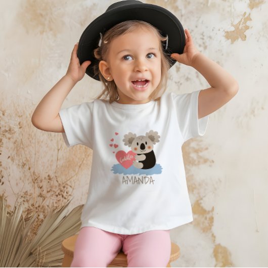 Schattige Koala Knuffelt ID386 Kinder Shirts