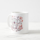 Schattige Koala met grillige charme Koffiemok (Voorkant links)