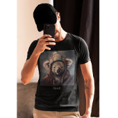 Schattige koala met schattig pet op maat t-shirt