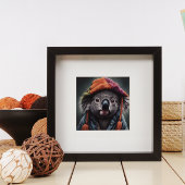 Schattige koala met schattig pet poster