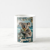 Schattige Koala met Sydney Harbour Bridge Koffiemok (Center)