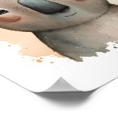 Schattige Koala Poster (Hoek)