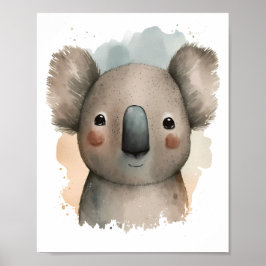 Schattige Koala Poster