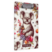 Schattige Koala Schilderen Naadloos Klembord (Rechts)