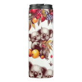 Schattige Koala Schilderen Naadloos Thermosbeker (Achterkant)